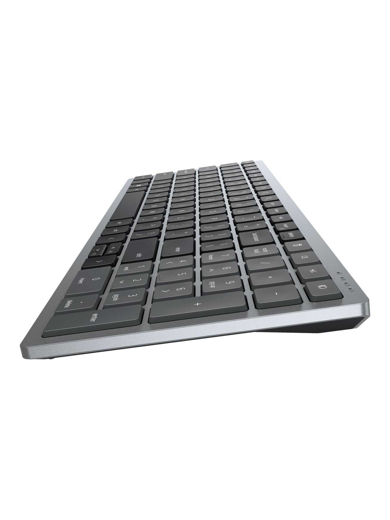 Dell | Keyboard | KB740 | Keyboard | Wireless | Russian | Titan Gray 4 Dell | Keyboard | KB740 | Keyboard | Wireless | Russian | Titan Gray 4