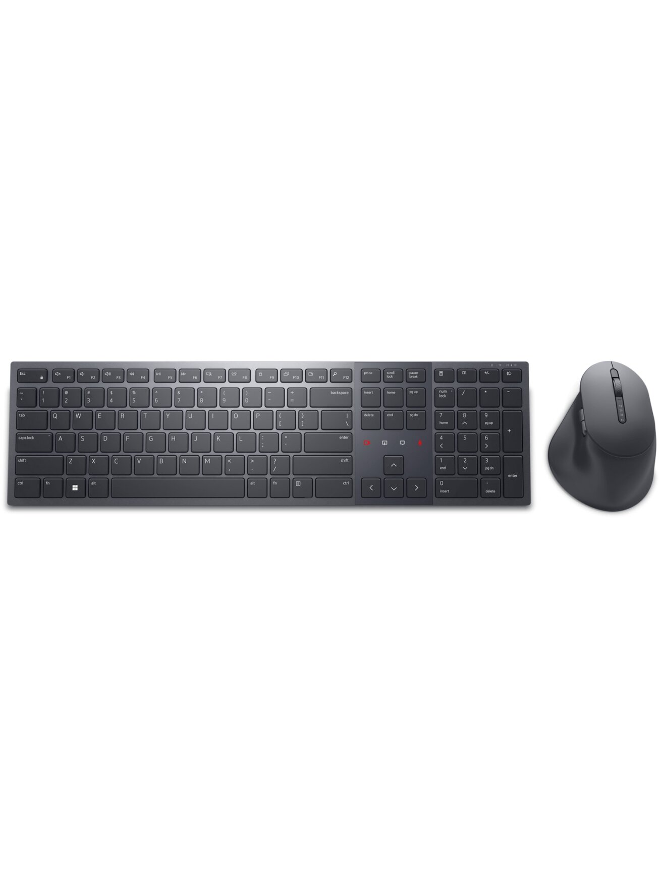Dell | Premier Collaboration KM900 | Keyboard and Mouse Set | Wireless | Mouse included | Bluetooth | Wireless connection | Lithuanian | Graphite