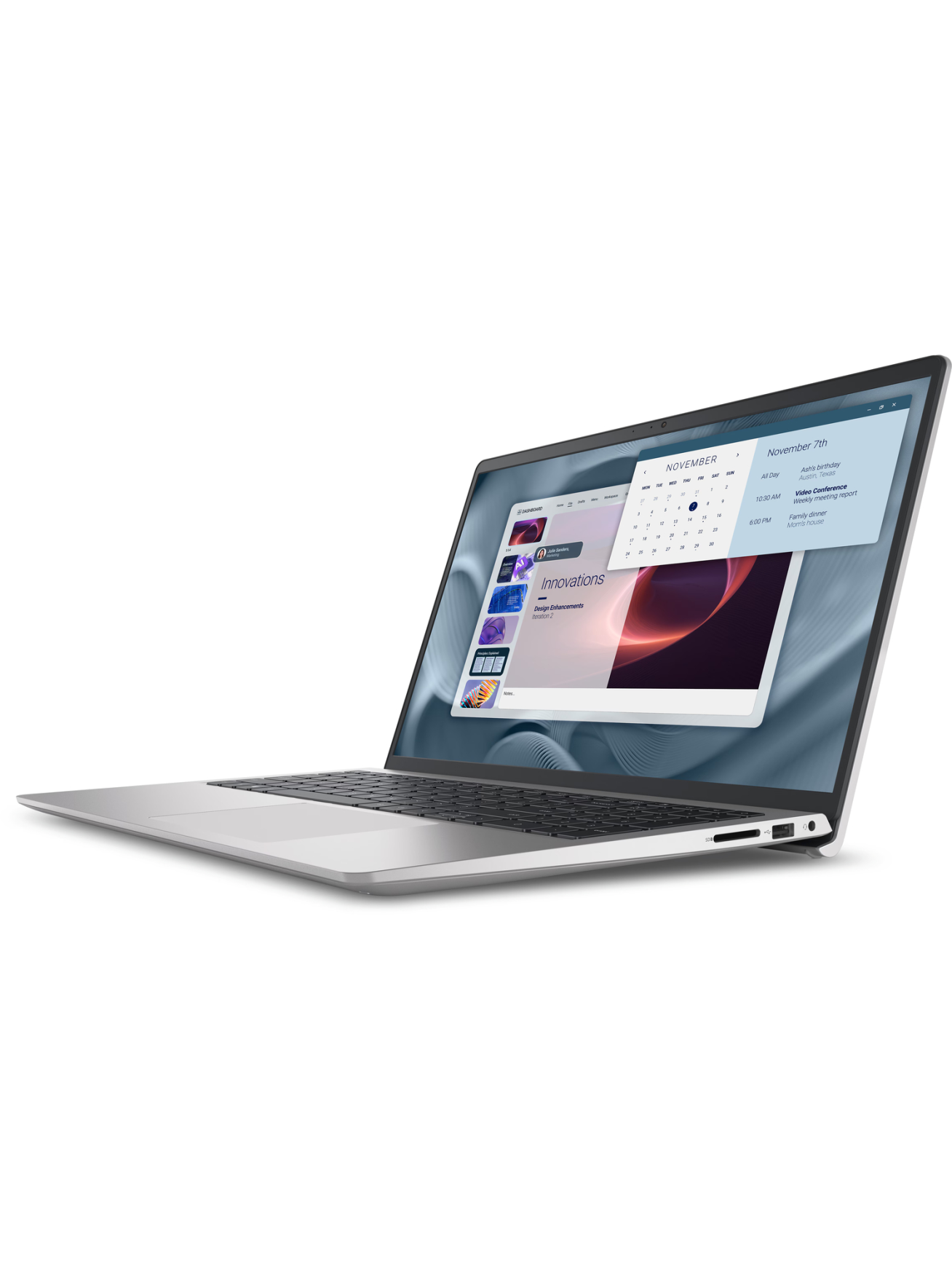 Dell Pro 15 Essential PV15250 | Platinum Silver | 15.6 " | WVA | FHD | 1920 x 1080 pixels | Anti-glare | Intel Core i7 | i7-1355U | 16 GB | DDR5 | Solid-state drive capacity 512 GB | Intel UHD Graphics | Windows 11 Pro | 802.11ax | Keyboard language Engli 1 Dell Pro 15 Essential PV15250 | Platinum Silver | 15.6 " | WVA | FHD | 1920 x 1080 pixels | Anti-glare | Intel Core i7 | i7-1355U | 16 GB | DDR5 | Solid-state drive capacity 512 GB | Intel UHD Graphics | Windows 11 Pro | 802.11ax | Keyboard language Engli 1