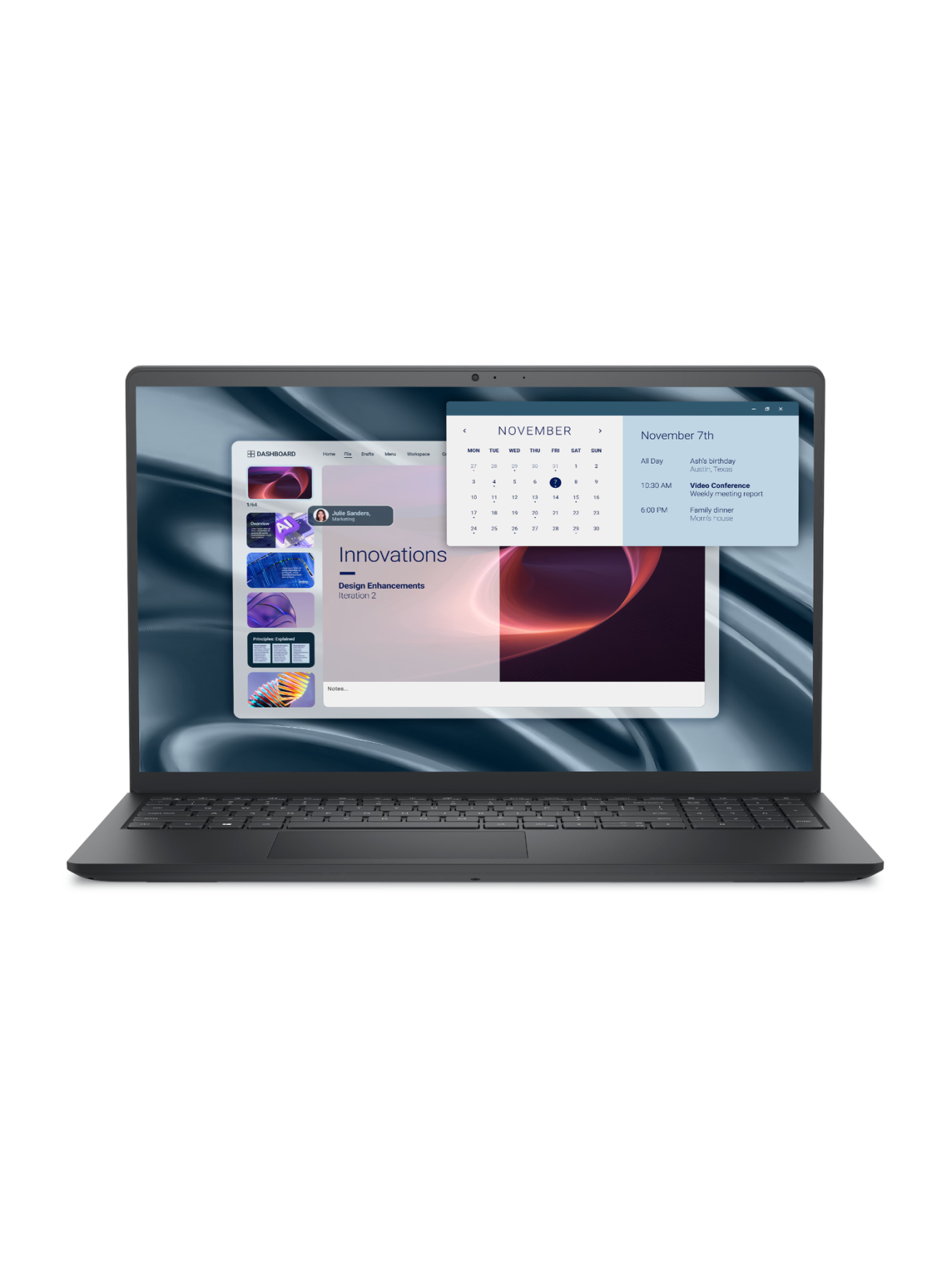 Dell Pro 15 Essential PV15255 | Carbon Black | 15.6 " | FHD | 1920 x 1080 pixels | AMD Ryzen 5 | 7520U | 8 GB | LPDDR5 | Solid-state drive capacity 512 GB | AMD Radeon 610M Graphics | Windows 11 Home | 802.11ac | Keyboard language English | Warranty 36 mo