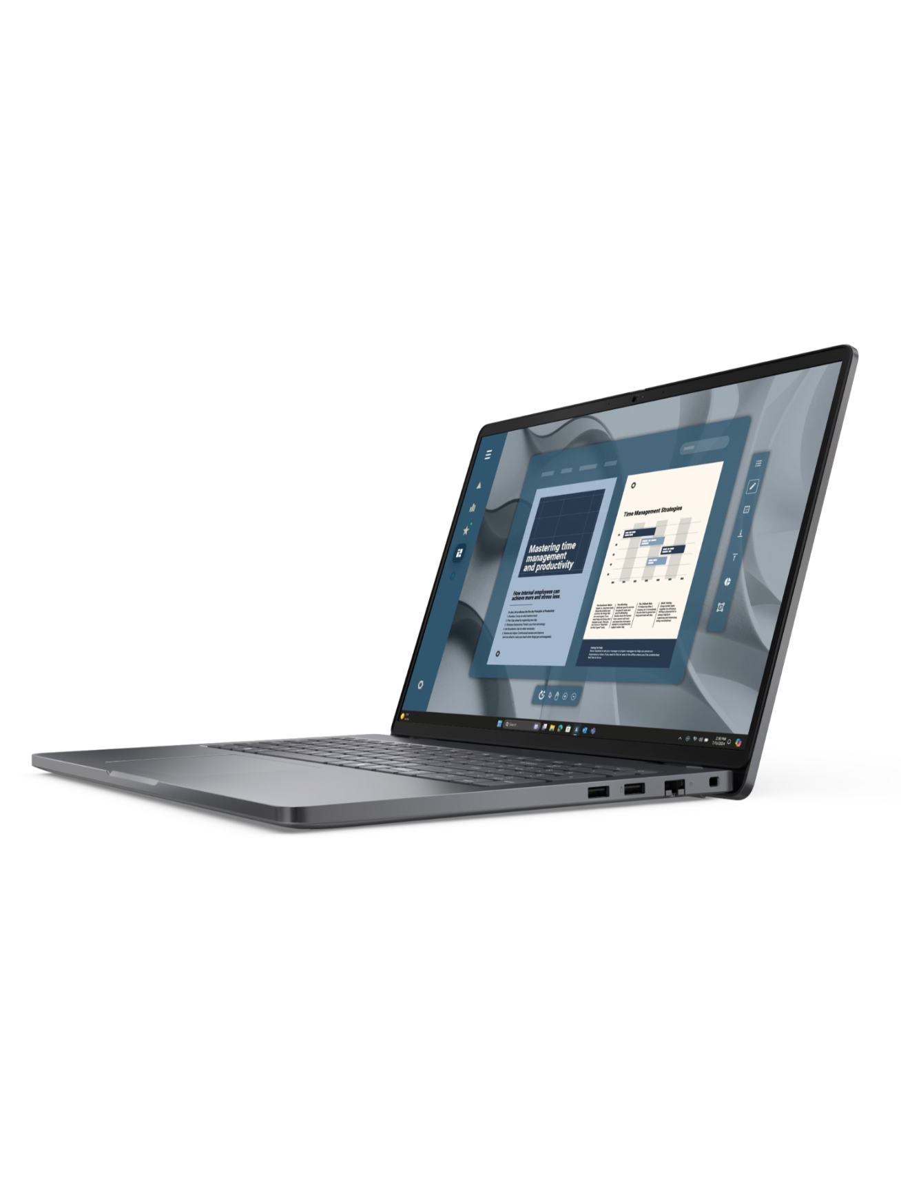 Dell Pro 16 PC16255 | 16 " | IPS | FHD+ | 1920 x 1200 pixels | Anti-glare | AMD Ryzen 5 PRO | 230 | 16 GB | DDR5 | Solid-state drive capacity 1000 GB | AMD Radeon 760M Graphics | Windows 11 Pro | 802.11ax | Keyboard language Nordic | Keyboard backlit | Wa 2