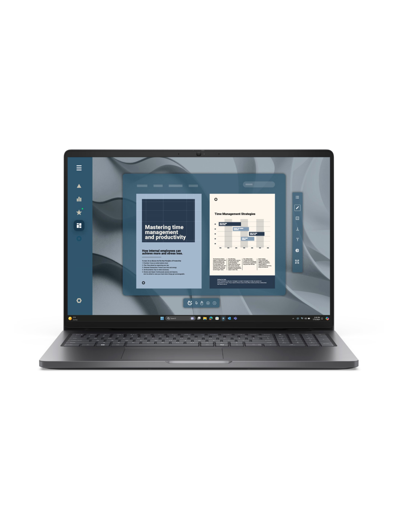 Dell Pro 16 PC16255 | 16 " | IPS | FHD+ | 1920 x 1200 pixels | Anti-glare | AMD Ryzen 5 PRO | 230 | 16 GB | DDR5 | Solid-state drive capacity 1000 GB | AMD Radeon 760M Graphics | Windows 11 Pro | 802.11ax | Keyboard language Nordic | Keyboard backlit | Wa