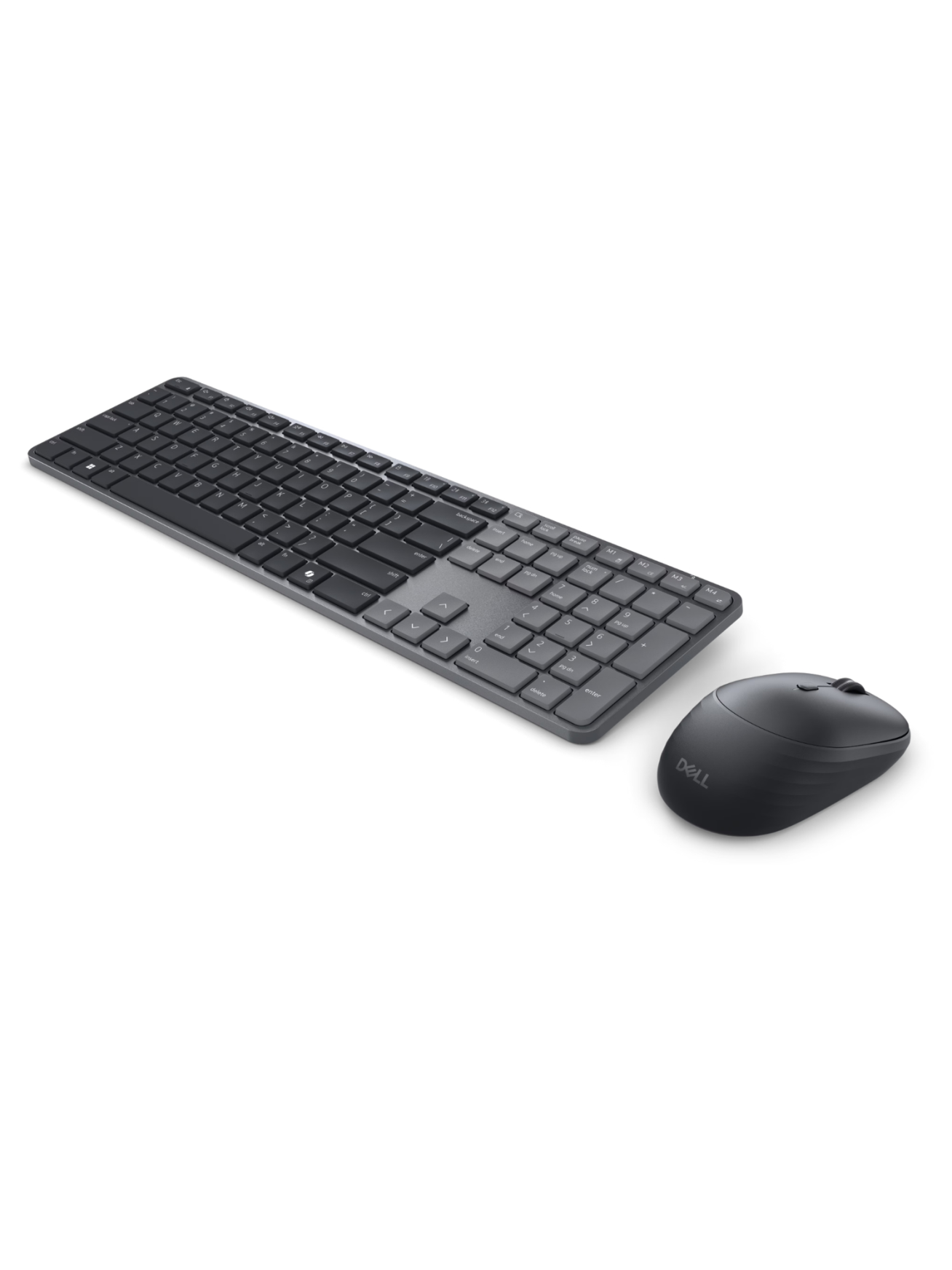 Dell Pro 7 Slim Keyboard and Mouse | KM726 | Keyboard and Mouse Set | Wireless | Mouse included | US International | Bluetooth | Black 1