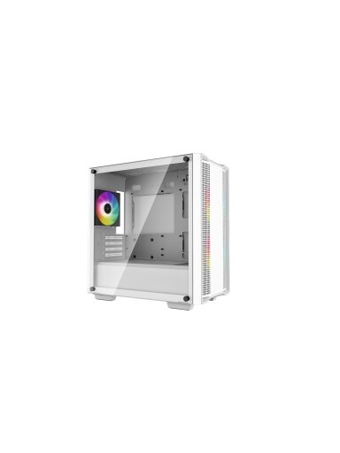 Deepcool | ARGB Micro-ATX CASE | CC360 | White | Mini-ITX / Micro-ATX | ATX PS2 （maximum length: 160mm）