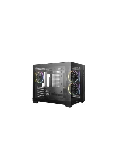 Deepcool Case | CG330 3F | Black | Micro ATX