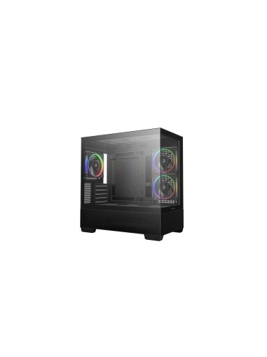 Deepcool Case | CG380 3F | Black | Micro ATX
