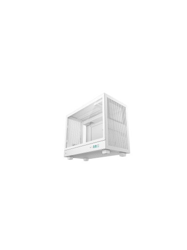Deepcool Case | CH160 PLUS WH | White | Micro ATX