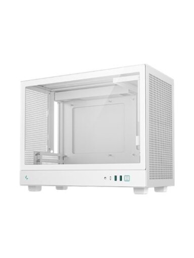 Deepcool Case | CH160 PLUS WH | White | Micro ATX