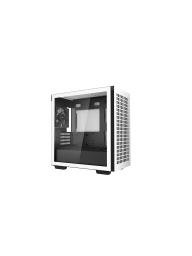Deepcool | CH370 | Side window | White | Micro ATX | ATX PS2