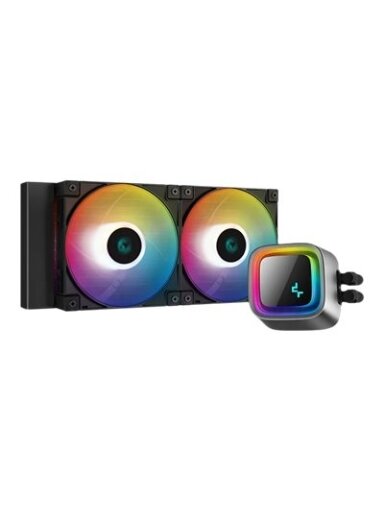Deepcool | LS520 A-RGB | CPU Liquid Cooler | Black | Intel, AMD Deepcool | LS520 A-RGB | CPU Liquid Cooler | Black | Intel, AMD