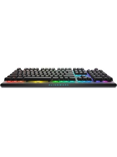 Dell | Alienware Tri-Mode AW920K | Wireless Gaming Keyboard | Wireless | Bluetooth | RGB LED light | Wireless connection | US | CHERRY MX Red | Dark Side of the Moon