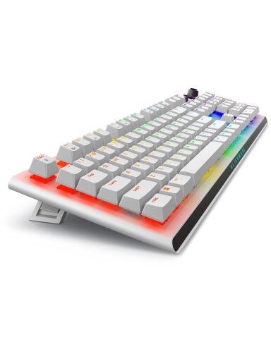 Dell | Alienware Tri-Mode AW920K | Wireless Gaming Keyboard | Wireless | Bluetooth | RGB LED light | Wireless connection | US | CHERRY MX Red | Lunar Light