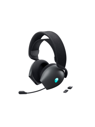 Dell Gaming Headset | Alienware Tri Mode AW725H | Bluetooth | Over-Ear | Microphone | Dark Side of the Moon | Noise canceling | Wireless