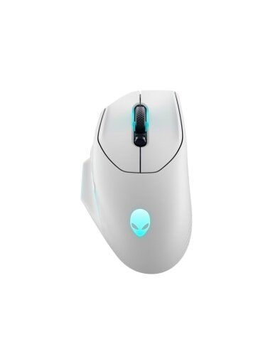 Dell | Gaming Mouse | AW620M | Wired/Wireless | Alienware Wireless Gaming Mouse | Lunar Light