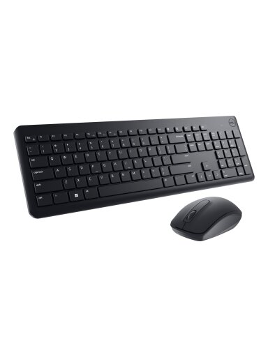 Dell | Keyboard and Mouse | KM3322W | Keyboard and Mouse Set | Wireless | Batteries included | Wireless connection | US | Black