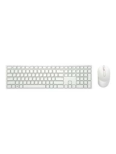 Dell | Keyboard and Mouse | KM5221W Pro | Keyboard and Mouse Set | Wireless | Mouse included | US | White
