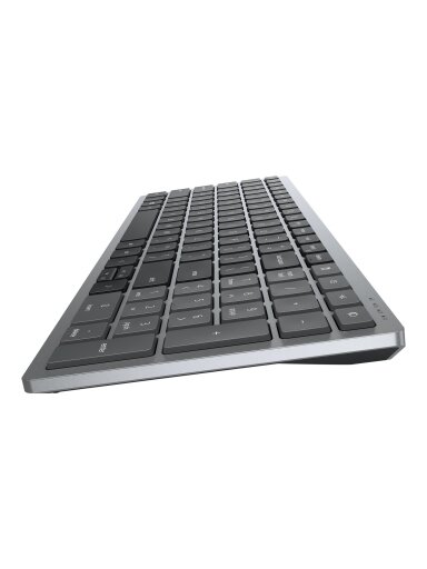 Dell | Keyboard and Mouse | KM7120W | Keyboard and Mouse Set | Wireless | Batteries included | Bluetooth | Wireless connection | US | Titan Gray