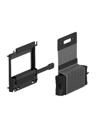 Dell | OptiPlex Micro and Thin Client VESA Mount w/Adapter Bracket | Black