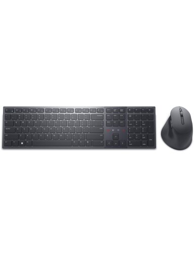 Dell | Premier Collaboration KM900 | Keyboard and Mouse Set | Wireless | Mouse included | Bluetooth | Wireless connection | Lithuanian | Graphite