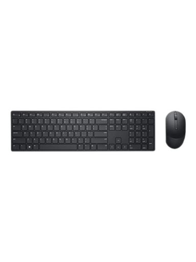 Dell | Pro Keyboard and Mouse | KM5221W | Keyboard and Mouse Set | Wireless | Batteries included | Wireless connection | US | Black