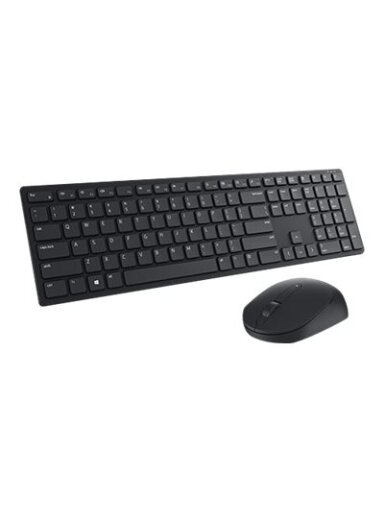 Dell | Pro Keyboard and Mouse (RTL BOX) | KM5221W | Keyboard and Mouse Set | Wireless | Batteries included | Wireless connection | Russian | Black