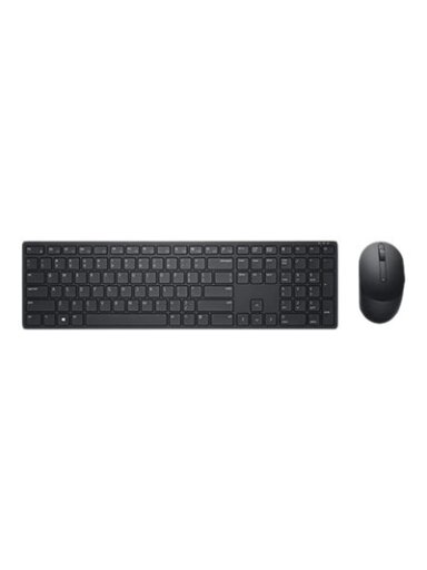 Dell | Pro Keyboard and Mouse (RTL BOX) | KM5221W | Keyboard and Mouse Set | Wireless | Batteries included | Wireless connection | Russian | Black