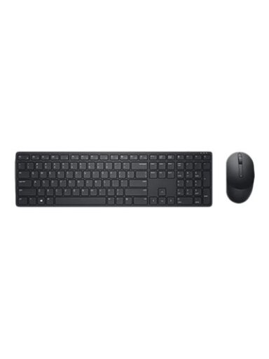 Dell | Pro Keyboard and Mouse (RTL BOX) | KM5221W | Keyboard and Mouse Set | Wireless | Batteries included | Wireless connection | US | Black