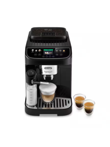 Delonghi Coffee maker | Magnifica Evo | Pump pressure 15 bar | Built-in milk frother | Automatic | 1450 W | Black