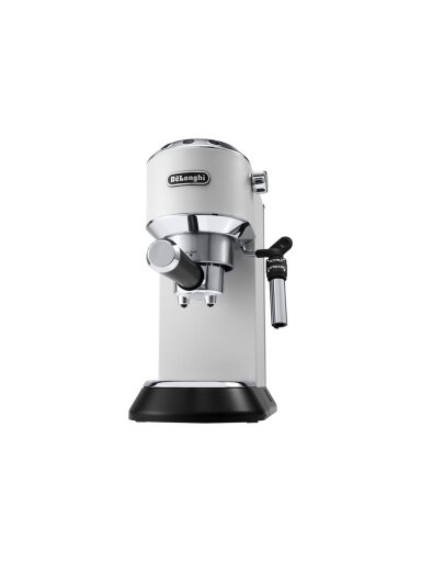 Delonghi | Dedica Pump Espresso | EC685W | Pump pressure 15 bar | Built-in milk frother | Semi-automatic | 1300 W | White