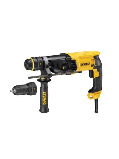 DEWALT 26mm SDS-Plus Hammer Drill with QCC | D25134K-QS | 800 W DEWALT 26mm SDS-Plus Hammer Drill with QCC | D25134K-QS | 800 W