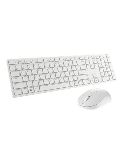 Dell | Keyboard and Mouse | KM5221W Pro | Keyboard and Mouse Set | Wireless | Mouse included | US | White 3 Dell | Keyboard and Mouse | KM5221W Pro | Keyboard and Mouse Set | Wireless | Mouse included | US | White 3