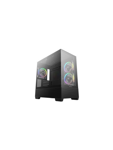 Deepcool Case | CG380 3F | Black | Micro ATX Deepcool Case | CG380 3F | Black | Micro ATX