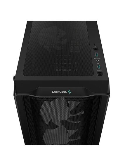 Deepcool CC560 MESH V2 | Black | Mid Tower | ATX PS2 2