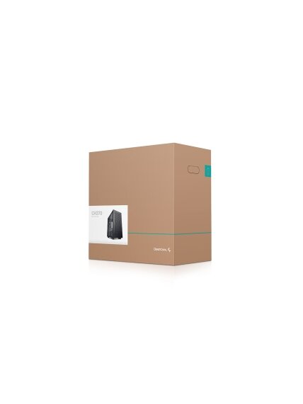 Deepcool | CH370 | Side window | Black | Micro ATX | ATX PS2 12 Deepcool | CH370 | Side window | Black | Micro ATX | ATX PS2 12