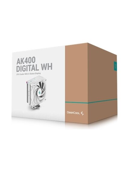 Deepcool | Digital CPU Air Cooler White | AK400 5 Deepcool | Digital CPU Air Cooler White | AK400 5