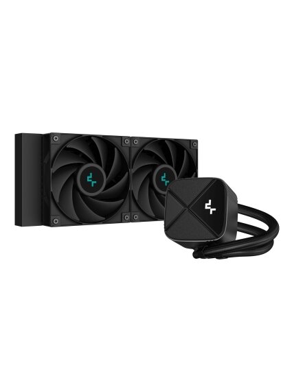 Deepcool | Digital Liquid CPU Cooler | LS520S ZERO DARK | Intel, AMD Deepcool | Digital Liquid CPU Cooler | LS520S ZERO DARK | Intel, AMD