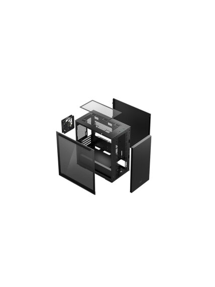 Deepcool | MACUBE 110 | Black | mATX | ATX PS2 （Length less than 170mm) 10
