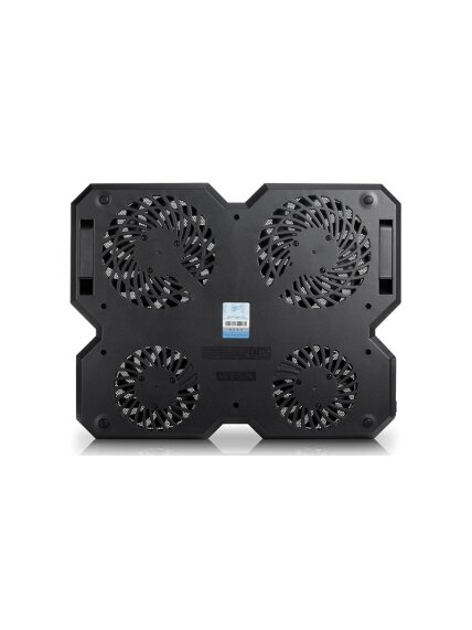 Deepcool | Multicore x6 | Notebook cooler up to 15.6" | Black | 380X295X24mm mm | 900g g 6
