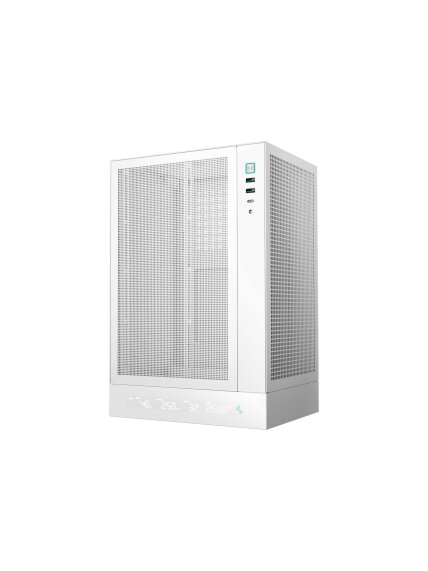 Deepcool PC Gaming Case | CH170 DIGITAL | White | Mini ITX | ATX PS2 Deepcool PC Gaming Case | CH170 DIGITAL | White | Mini ITX | ATX PS2