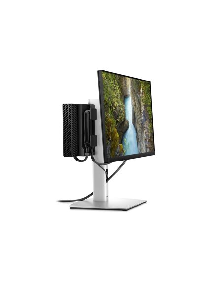 Dell | Desk Mount | OptiPlex Micro AIO MFS22 | Tilt, swivel, height adjustment, pivot | 19-27 " | Silver 3