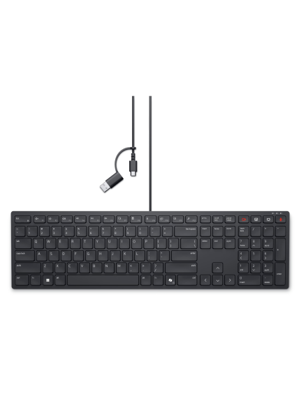 Dell | KB525C | Keyboard | Wired | Estonian | Black