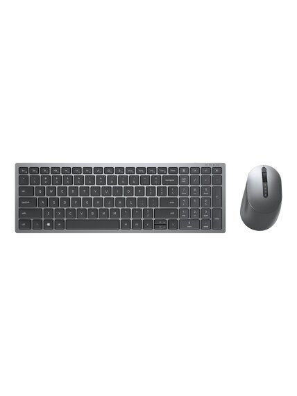 Dell | Keyboard and Mouse | KM7120W | Keyboard and Mouse Set | Wireless | Batteries included | Bluetooth | Wireless connection | US | Titan Gray 2