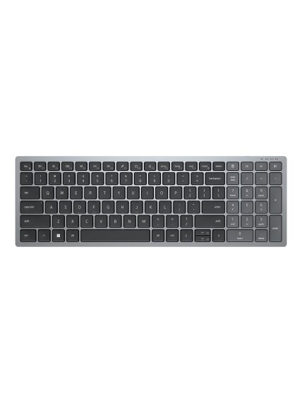 Dell | Keyboard | KB740 | Keyboard | Wireless | Russian | Titan Gray