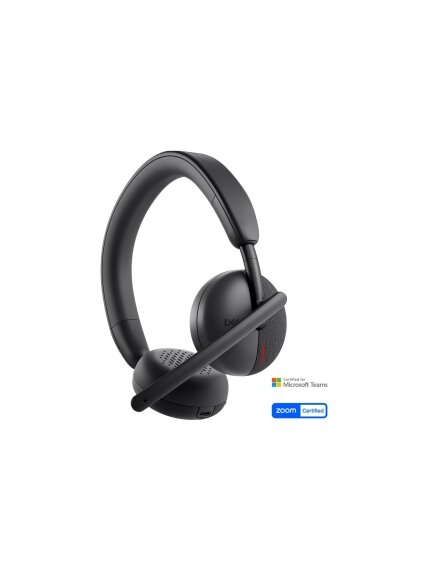 Dell | On-Ear Headset | WL3024 | Built-in microphone | Wireless | Black Dell | On-Ear Headset | WL3024 | Built-in microphone | Wireless | Black