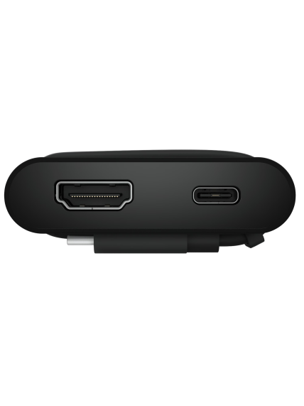 Dell | Pro 4-in-1 USB-C Travel Hub - DA225 | 470-BFBN | HDMI ports quantity 1 3 Dell | Pro 4-in-1 USB-C Travel Hub - DA225 | 470-BFBN | HDMI ports quantity 1 3