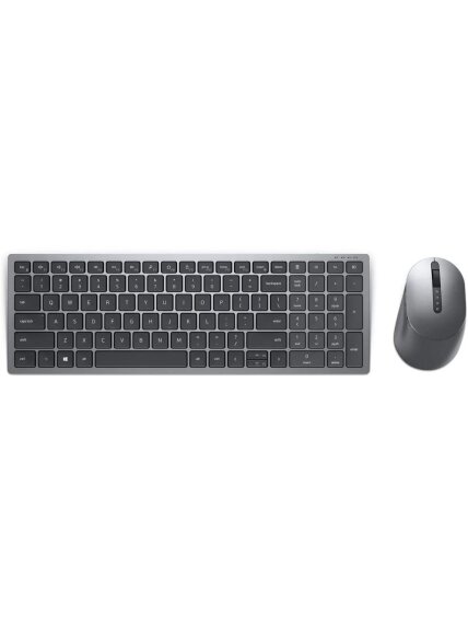 Dell | Pro Plus KM7120W | Keyboard and Mouse Set | Wireless | Mouse included | Bluetooth | Wireless connection | Lithuanian | Titan Gray