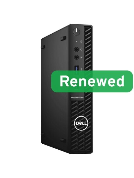 DELL Renewed Grade A | OptiPlex 3080 Micro | Intel Core i5 | i5‑10500T | 8 GB | SSD | 256 GB | Intel UHD Graphics 630 | Windows 11 Pro DELL Renewed Grade A | OptiPlex 3080 Micro | Intel Core i5 | i5‑10500T | 8 GB | SSD | 256 GB | Intel UHD Graphics 630 | Windows 11 Pro