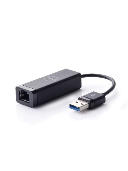 Dell | USB-A 3.0 to Ethernet (PXE Boot) | Black | Adapter 4 Dell | USB-A 3.0 to Ethernet (PXE Boot) | Black | Adapter 4
