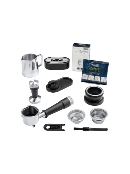 Delonghi Coffee machine | EC9155.MB | Pump pressure 15 bar | Built-in milk frother | Manual | Metal Black | 1400 W 4 Delonghi Coffee machine | EC9155.MB | Pump pressure 15 bar | Built-in milk frother | Manual | Metal Black | 1400 W 4