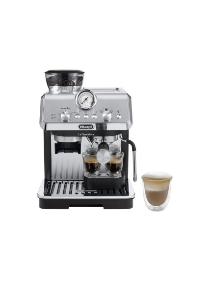 Delonghi Coffee machine | EC9155.MB | Pump pressure 15 bar | Built-in milk frother | Manual | Metal Black | 1400 W Delonghi Coffee machine | EC9155.MB | Pump pressure 15 bar | Built-in milk frother | Manual | Metal Black | 1400 W